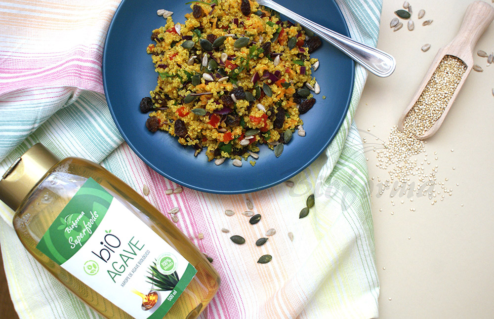 salada quinoa agave