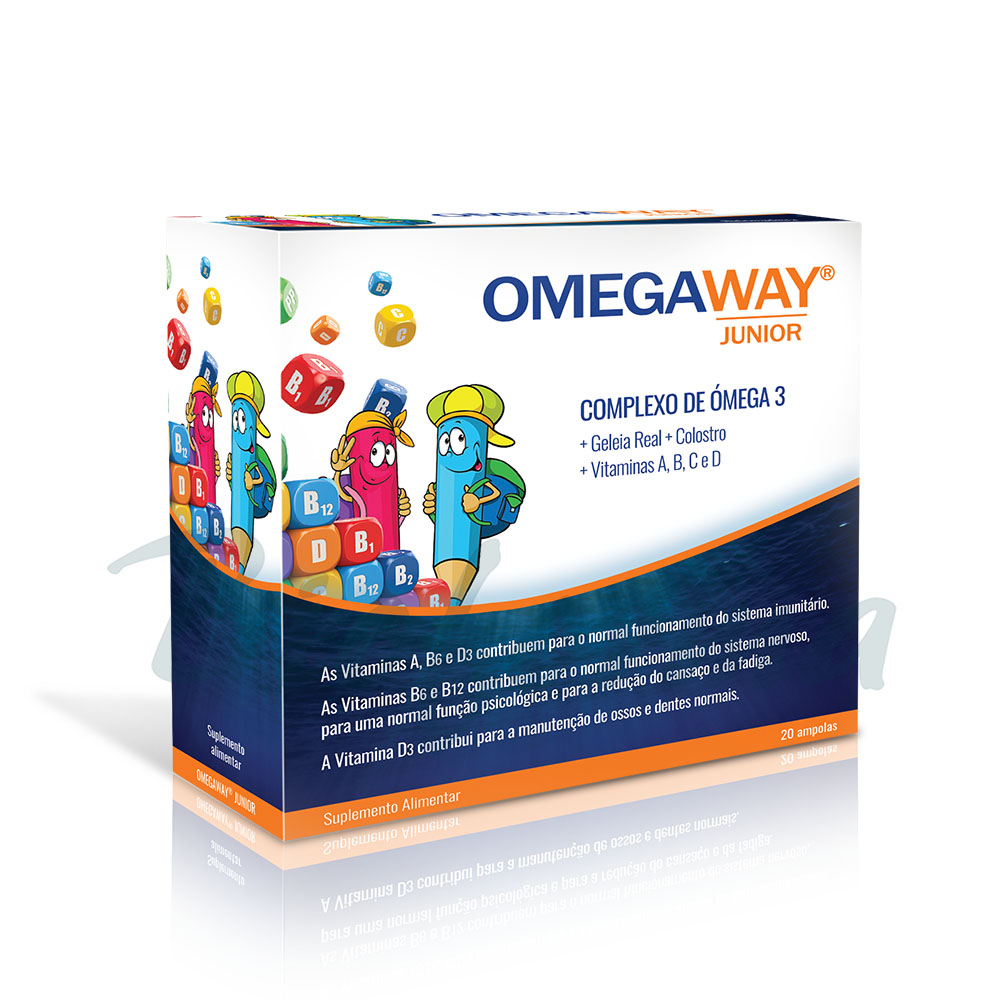 Omegaway junior 20ampolas