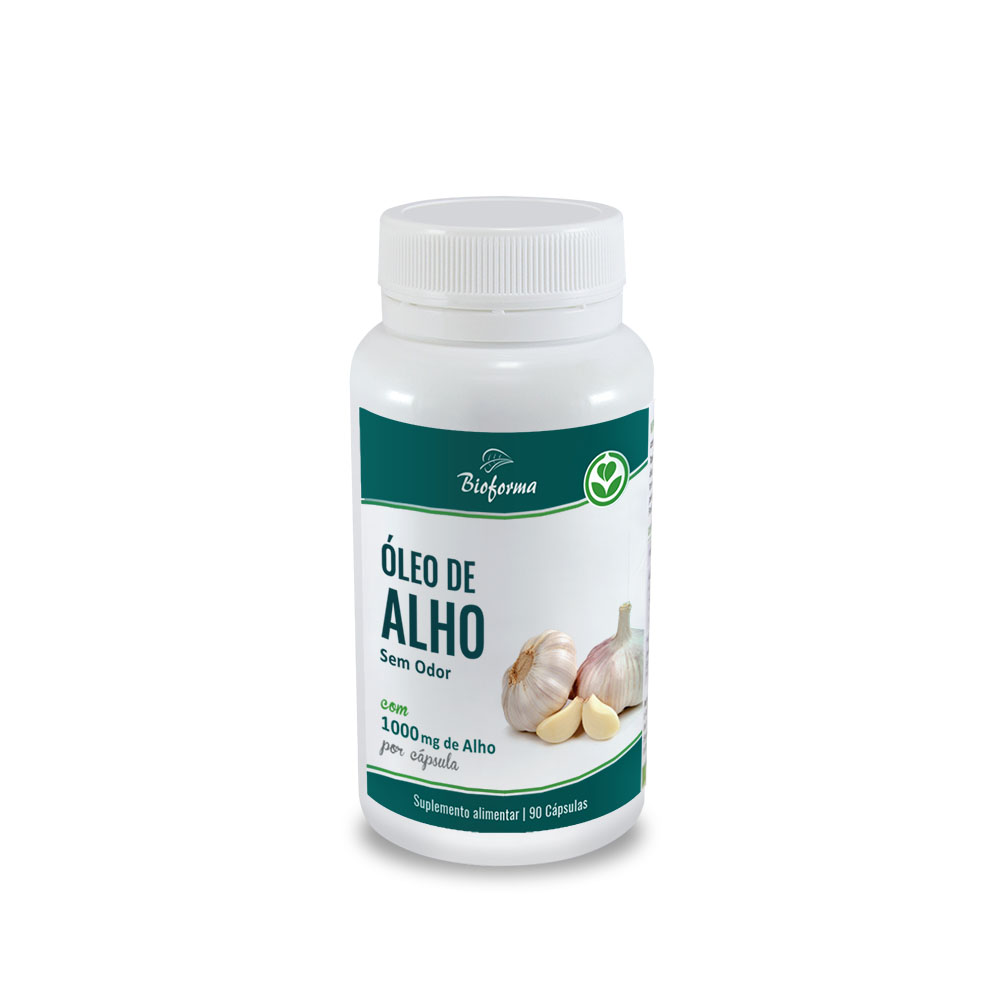 oleo alho sem odor 90caps bioforma