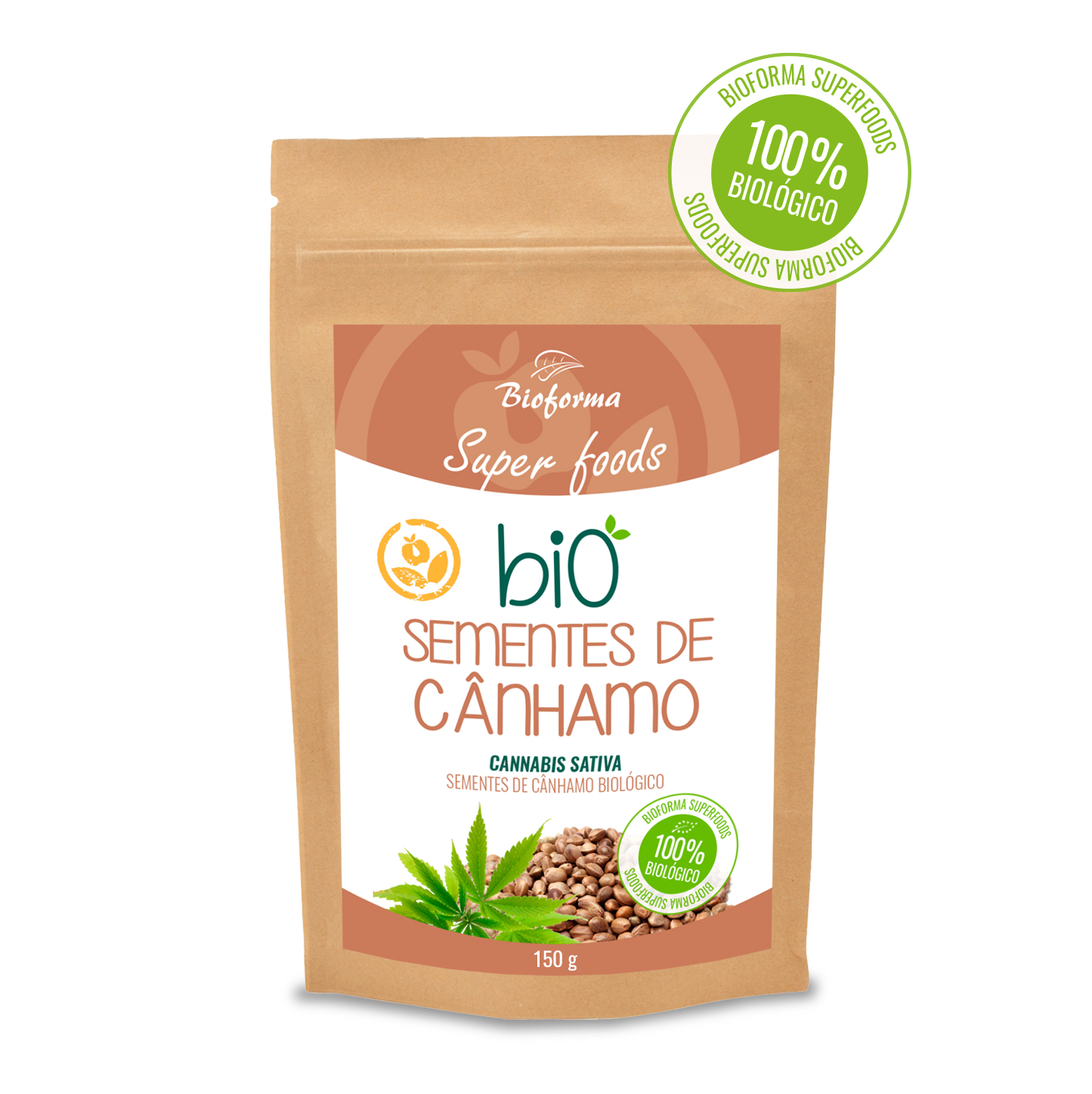 sementes cnhamo bio 150g bioforma