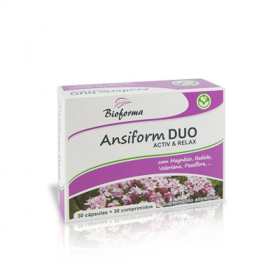 Ansiform DUO ACTIV & RELAX 30 caps + 30 comp BIOFORMA