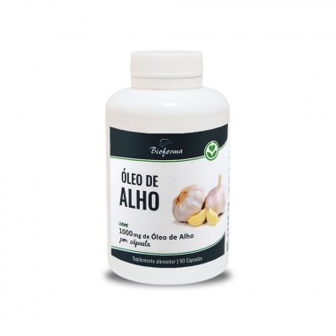 Óleo de Alho 1000mg 90 caps BIOFORMA