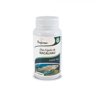 Óleo Fígado de Bacalhau 1000mg 60 caps BIOFORMA