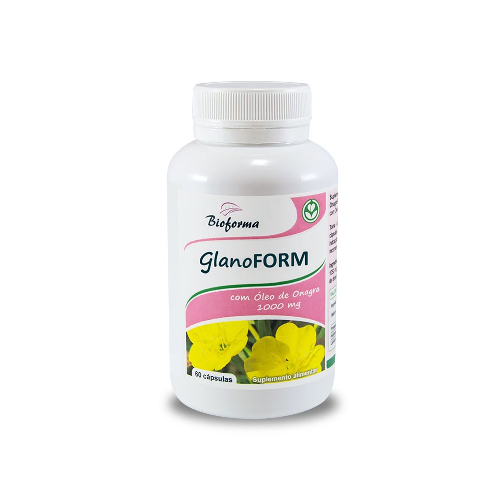GlanoFORM Óleo de Onagra 1000mg 60 caps BIOFORMA