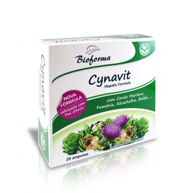 Cynavit - Hepatic Formula 20 ampolas BIOFORMA