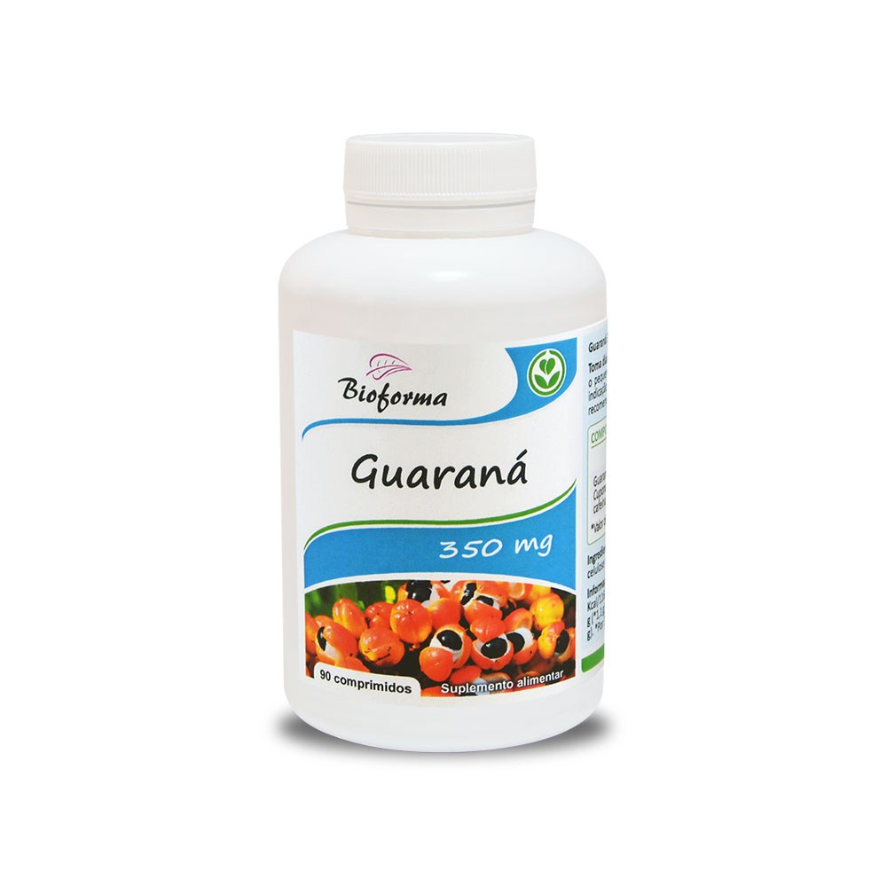 Guaraná 350 mg 90 comp BIOFORMA