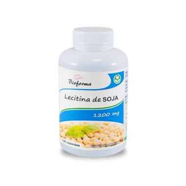 Lecitina de SOJA 1200mg 120 caps BIOFORMA