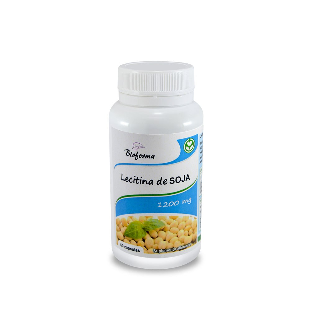 Lecitina de SOJA 1200mg 60 caps BIOFORMA