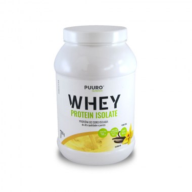 WHEY Protein Isolate Baunilha 700g PUURO NUTRITION