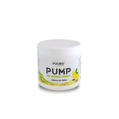 Pump Pre-Workout Limão 300g PUURO NUTRITION