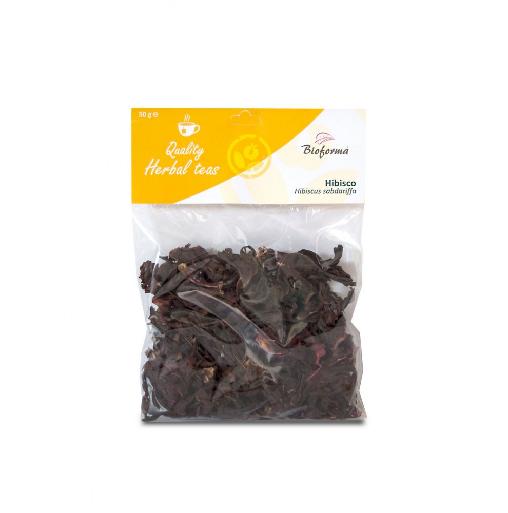 Tisana Hibisco, flor da Jamaica 50g BIOFORMA