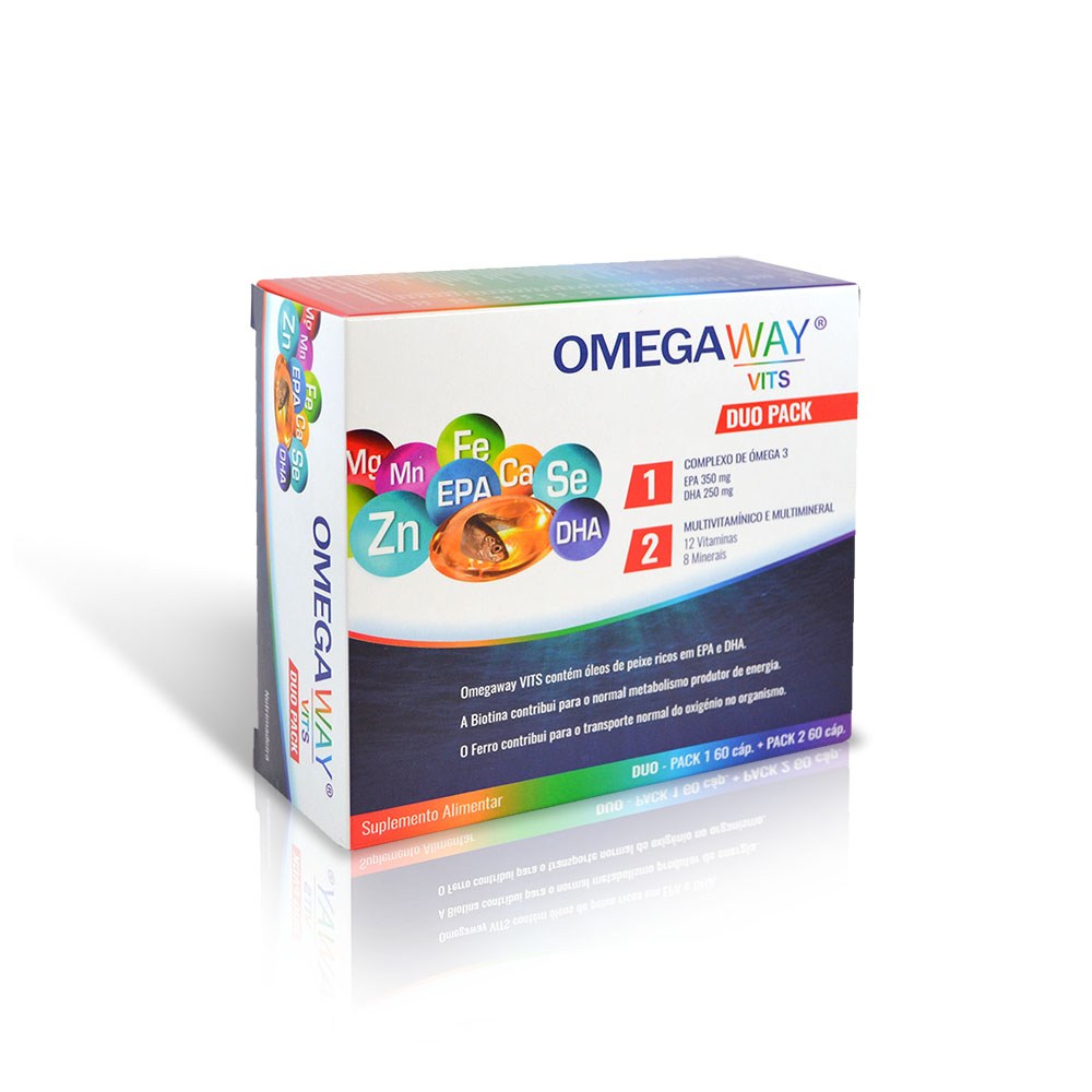 OMEGAWAY® VITS DUO PACK 60 + 60 caps