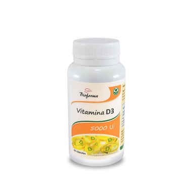 Vitamina D3 5000 Ui 60 caps BIOFORMA